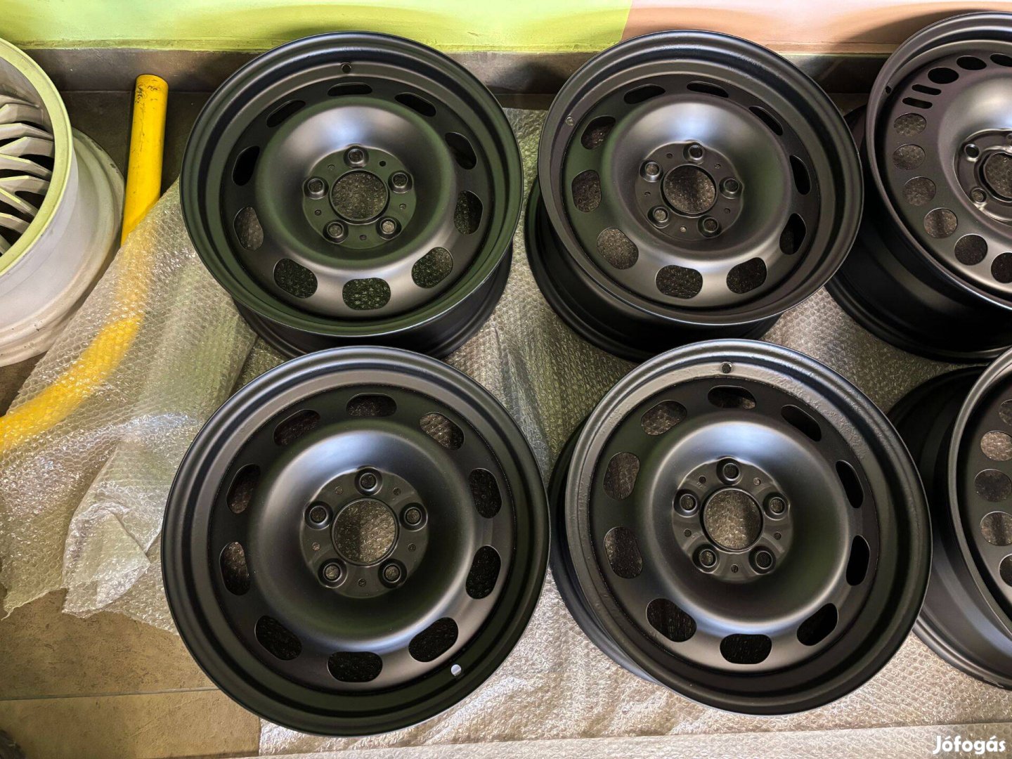 BMW 16" 5x120 gyári lemezfelni eladó 16 coll