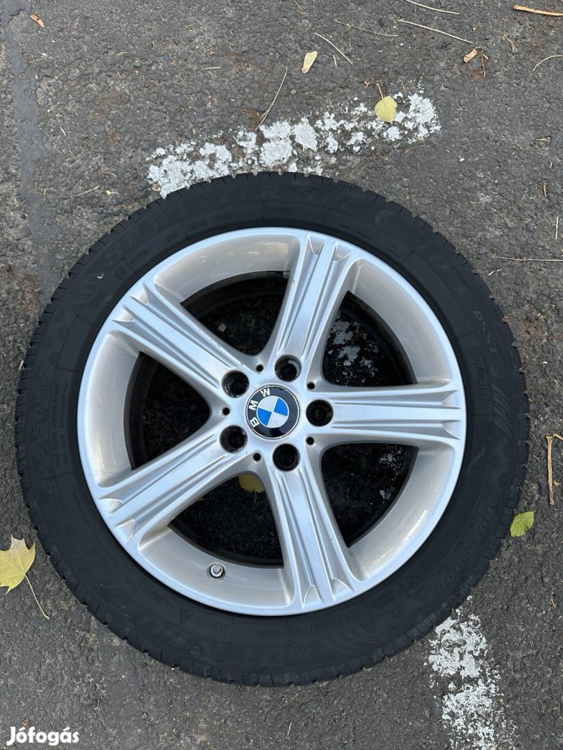 BMW 17" alufelni 5x120 225/50 R17 téli szett
