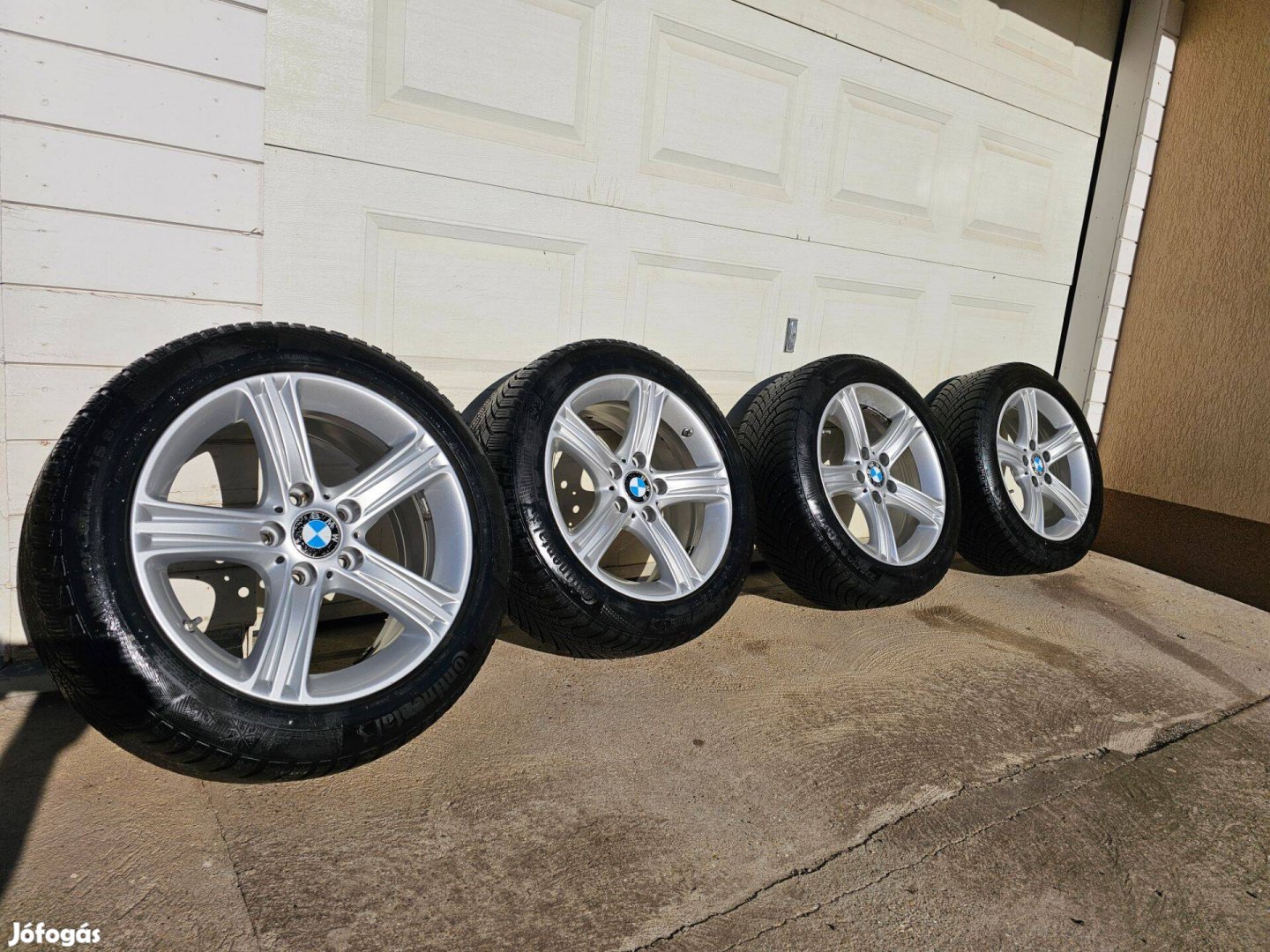BMW 17" alufelni szett téligumival