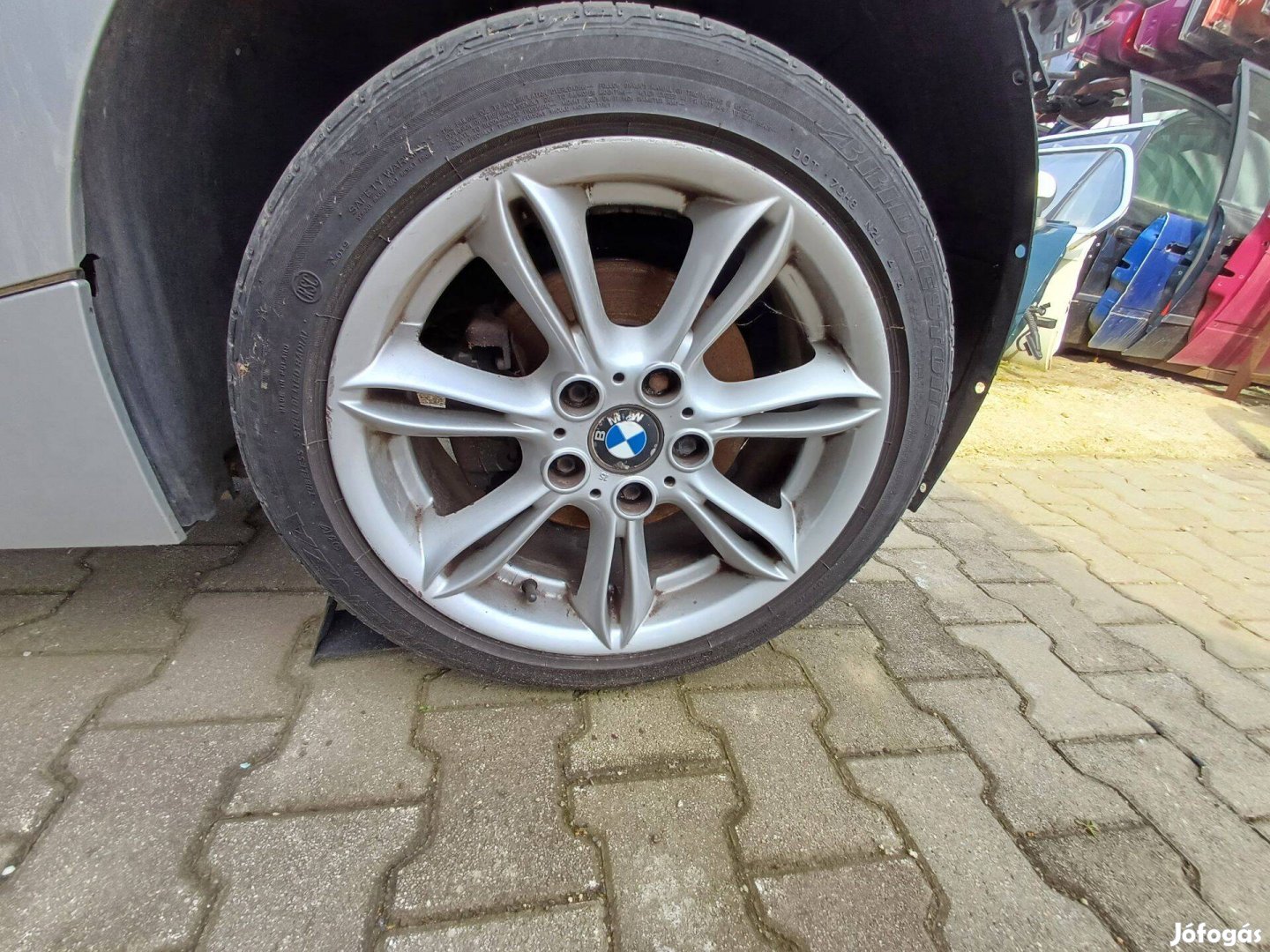 BMW 17 colos gyári alufelni garnitura 8x17 ET 47
