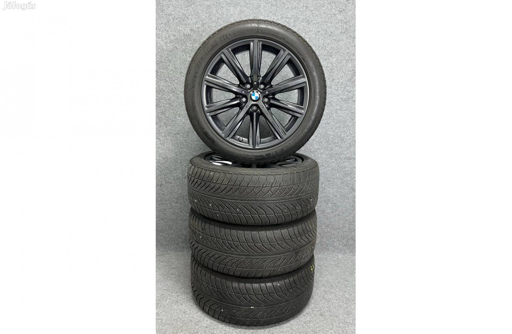 BMW 18" 5x112 alufelni felni G30 G31 245/45r18 goodyear téli gumi