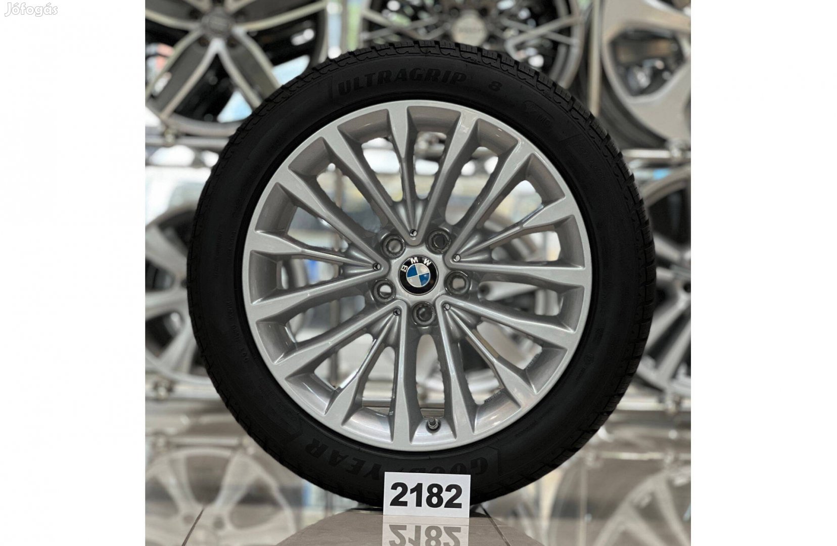 BMW 18 gyári alufelni felni, 5x112, 245/45 téli gumi, G30 G31 (2182)