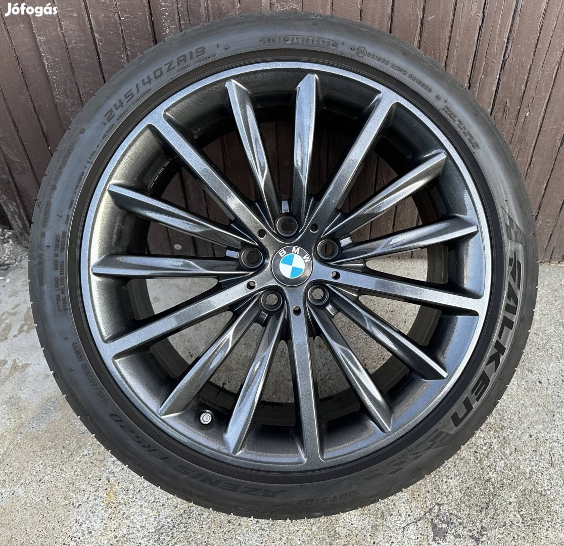 BMW 19es gyári alufelni 5x112 nyarigumi G30 G31