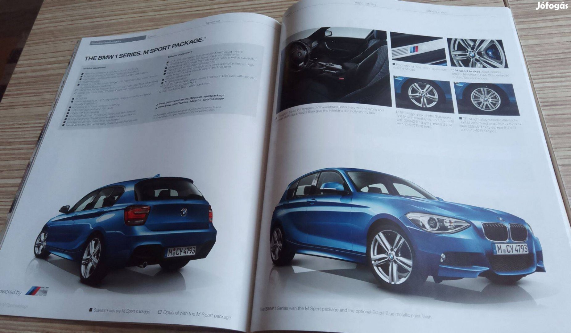 BMW 1 2012 prospektus, katalógus