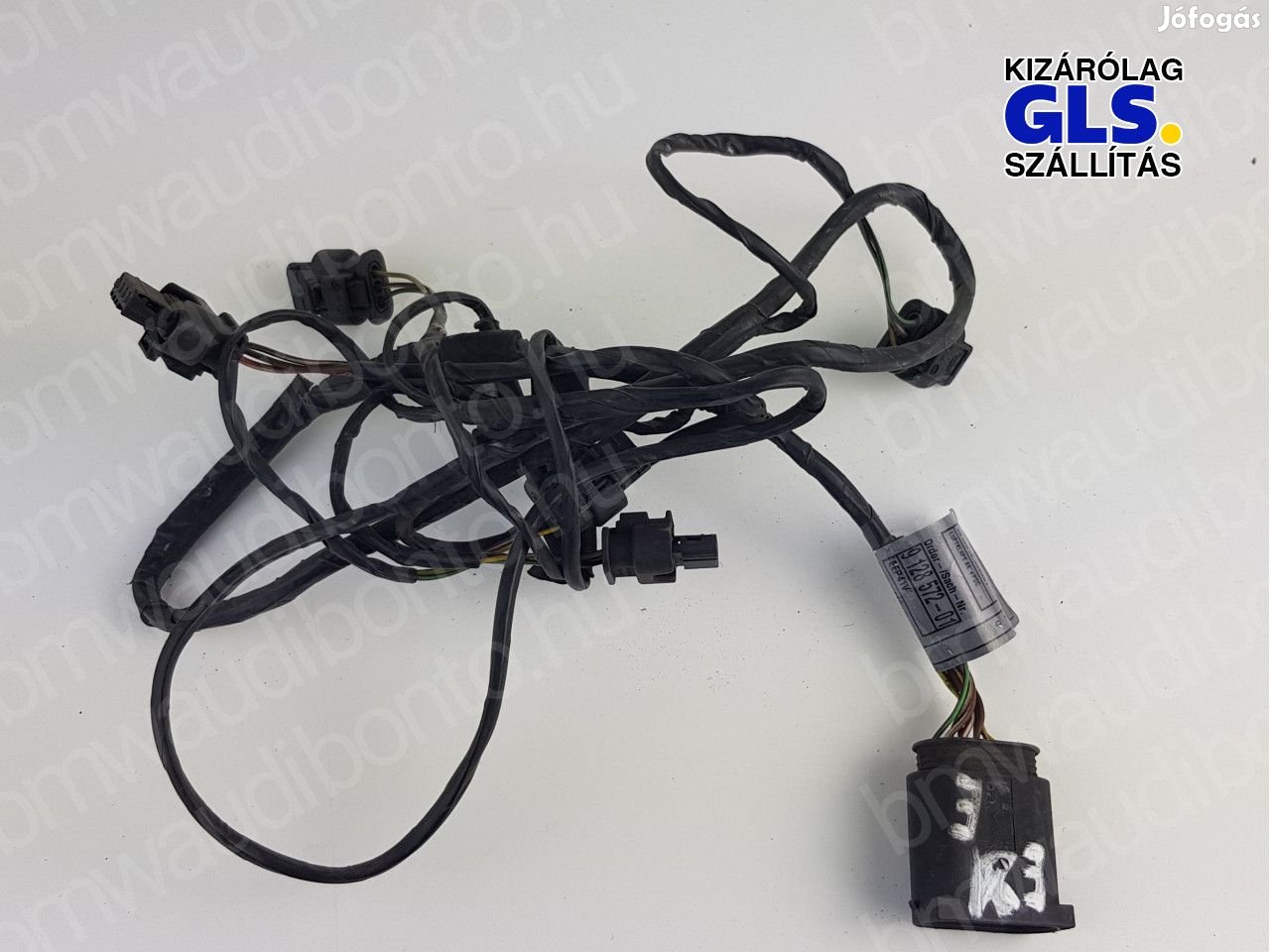 BMW 1 (E81) Első parkolószenzor (PDC) kábelköteg (9128572,