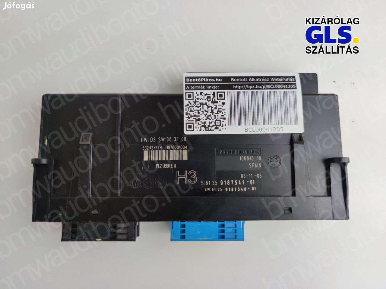 BMW 1 (E81) Komfort vezérlőegység/modul (9187541)