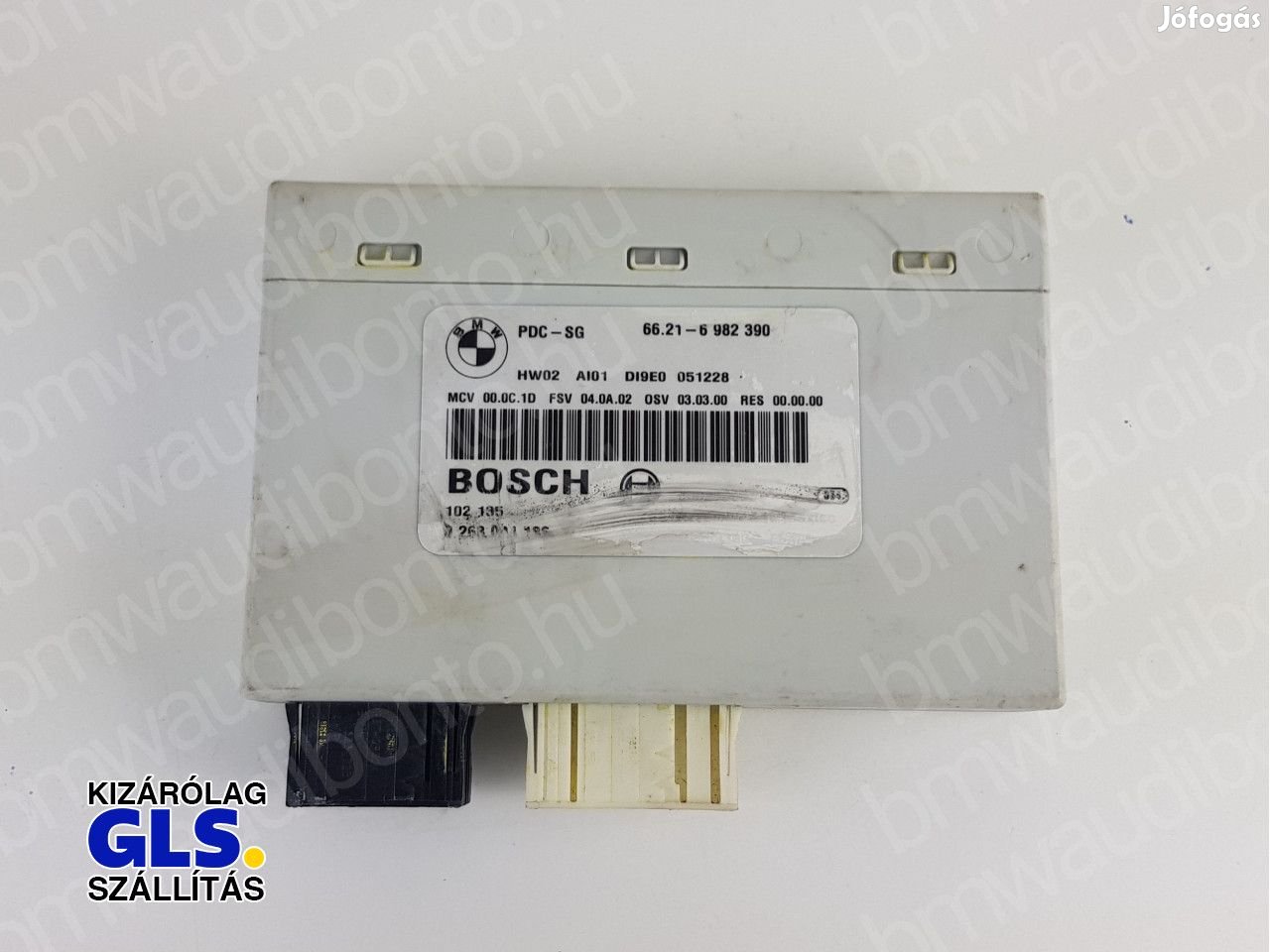 BMW 1 (E81) Tolatóradar vezérlőegység/modul (6982390, 66206982390)