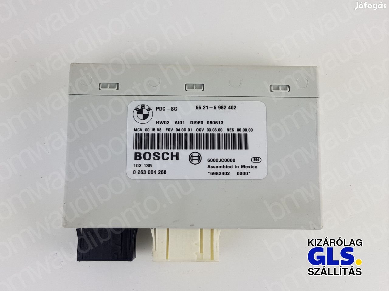 BMW 1 (E81) Tolatóradar vezérlőegység/modul (6982402, 66206982402)