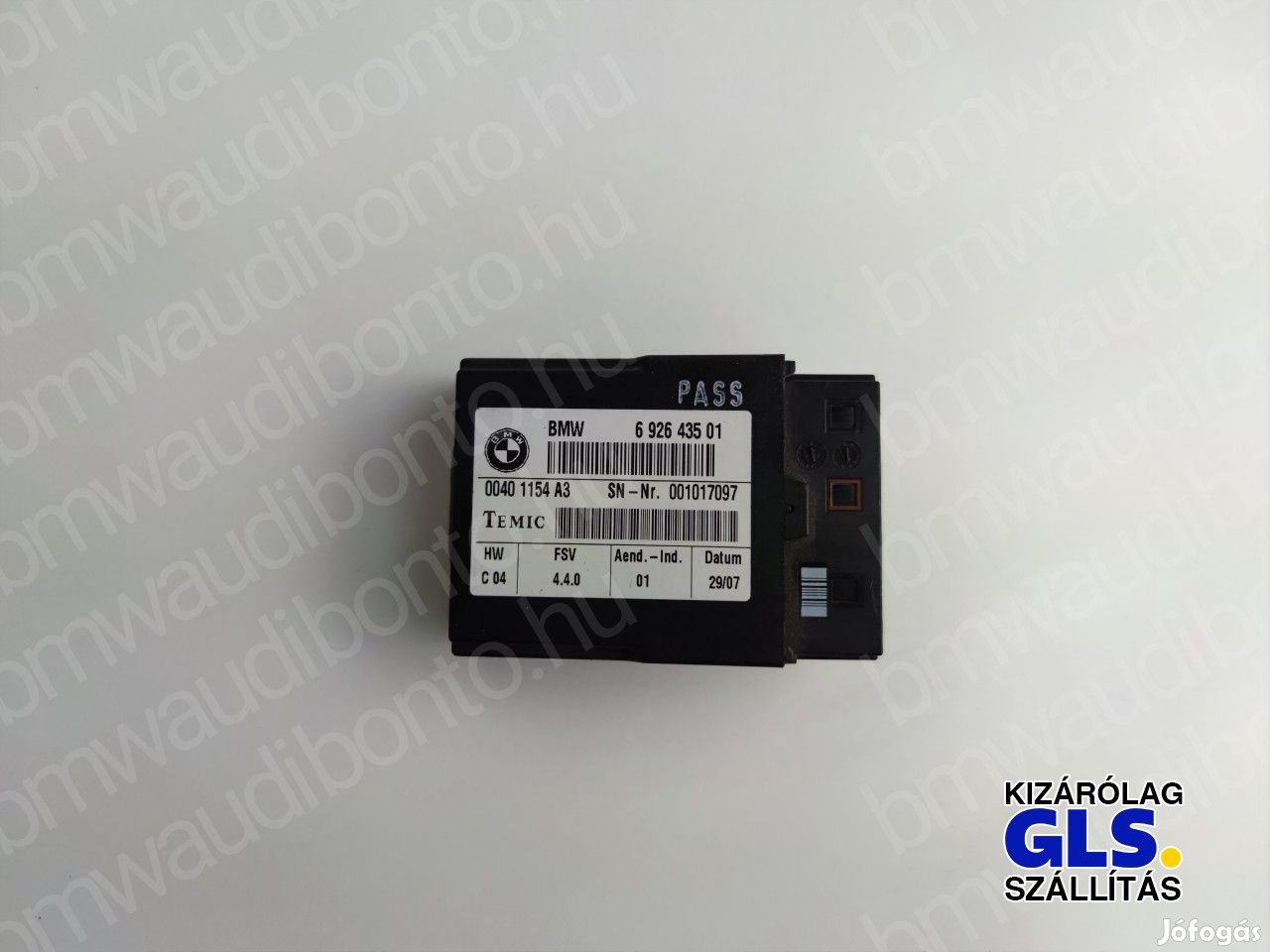 BMW 1 (E81) Ülés vezérlőegység/modul (6926435, 61356926435)