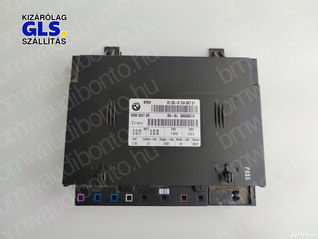 BMW 1 (E81) Ülés vezérlőegység/modul (9134667, 61359134667)