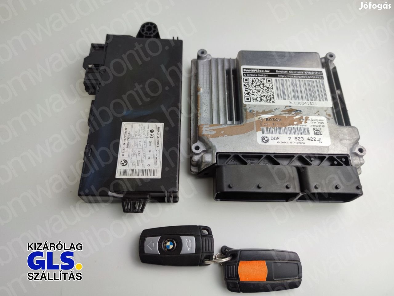 BMW 1 E87 118 d N47D20A Motorvezérlő egységmodul 7823422