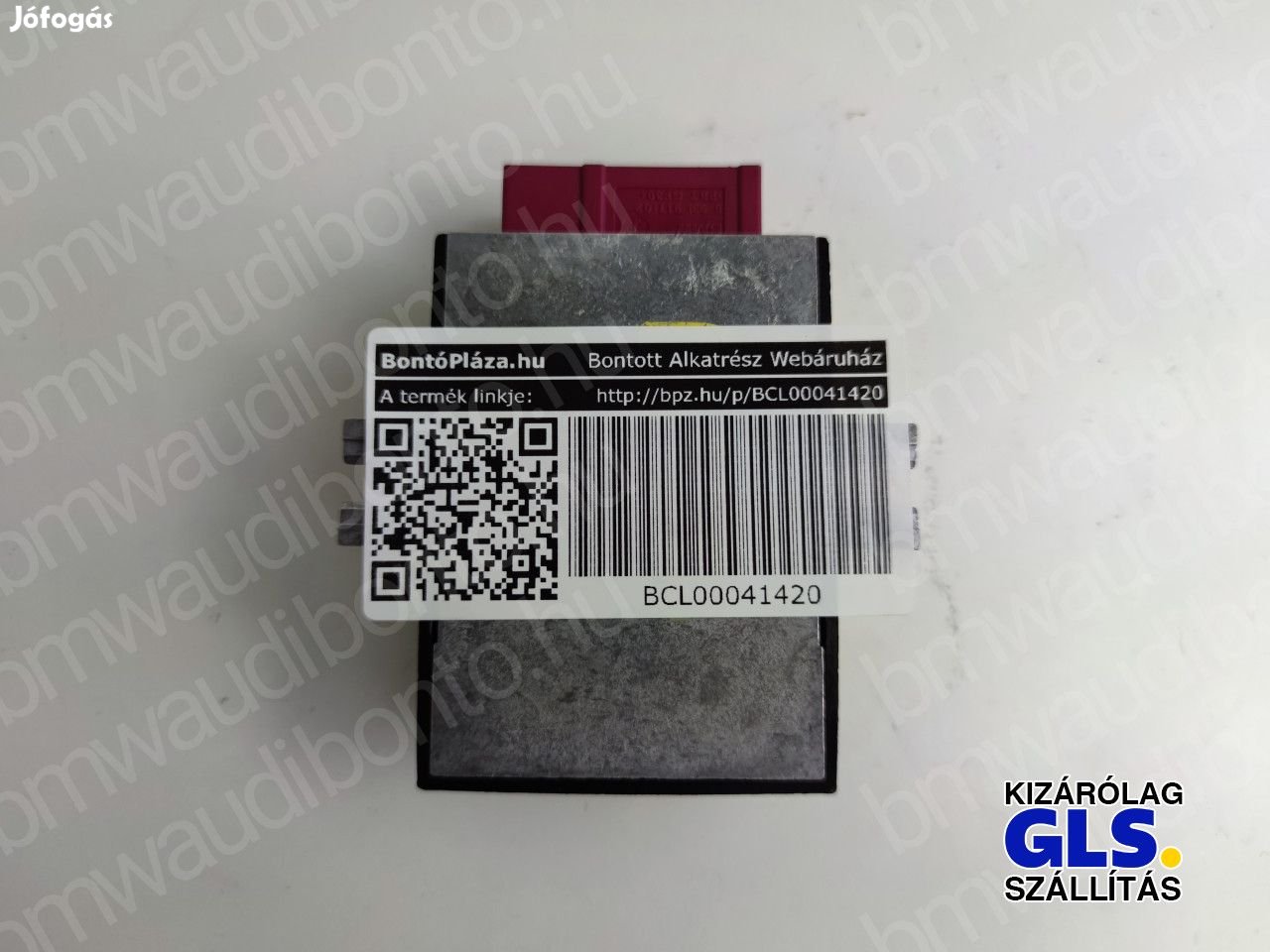 BMW 1 (E87) 118 d Üzemanyagszivattyú relé (7163504, 16147163504)