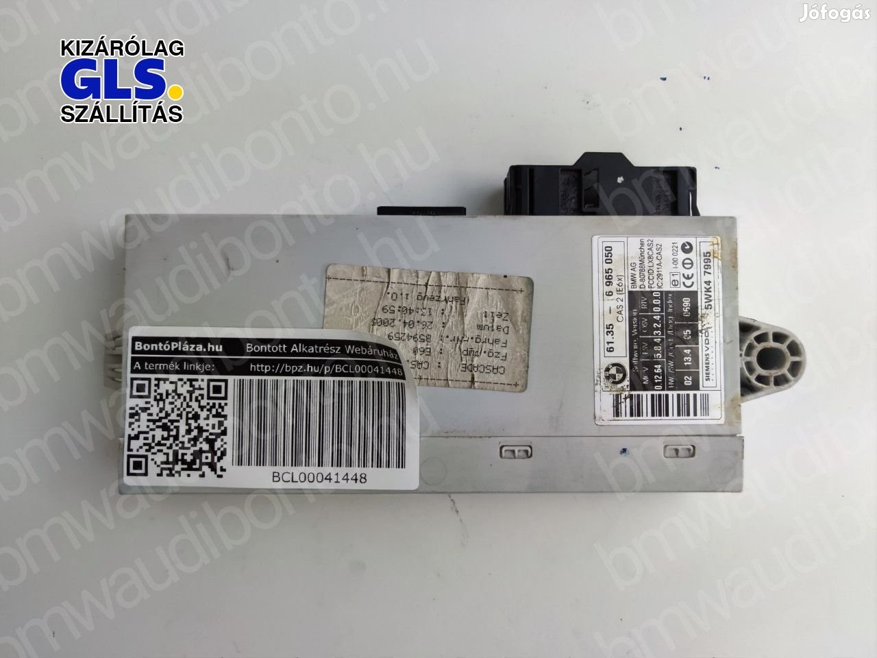 BMW 1 (E87) Indításgátló vezérlőegység/modul (6965050, 61356965050)