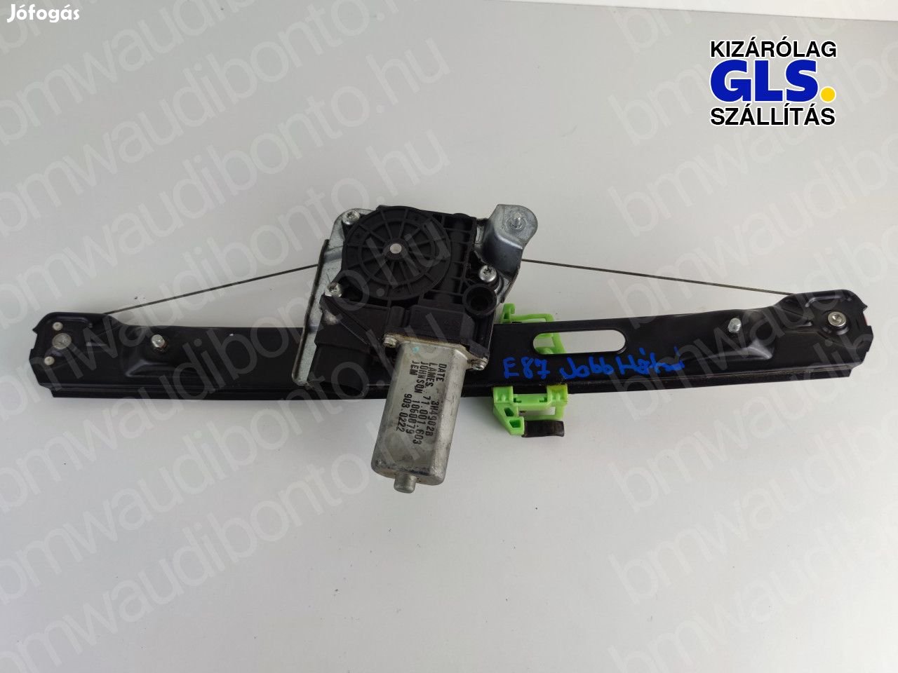 BMW 1 (E87) Jobb hátsó ajtó ablakemelő szerkezet (elektromos)