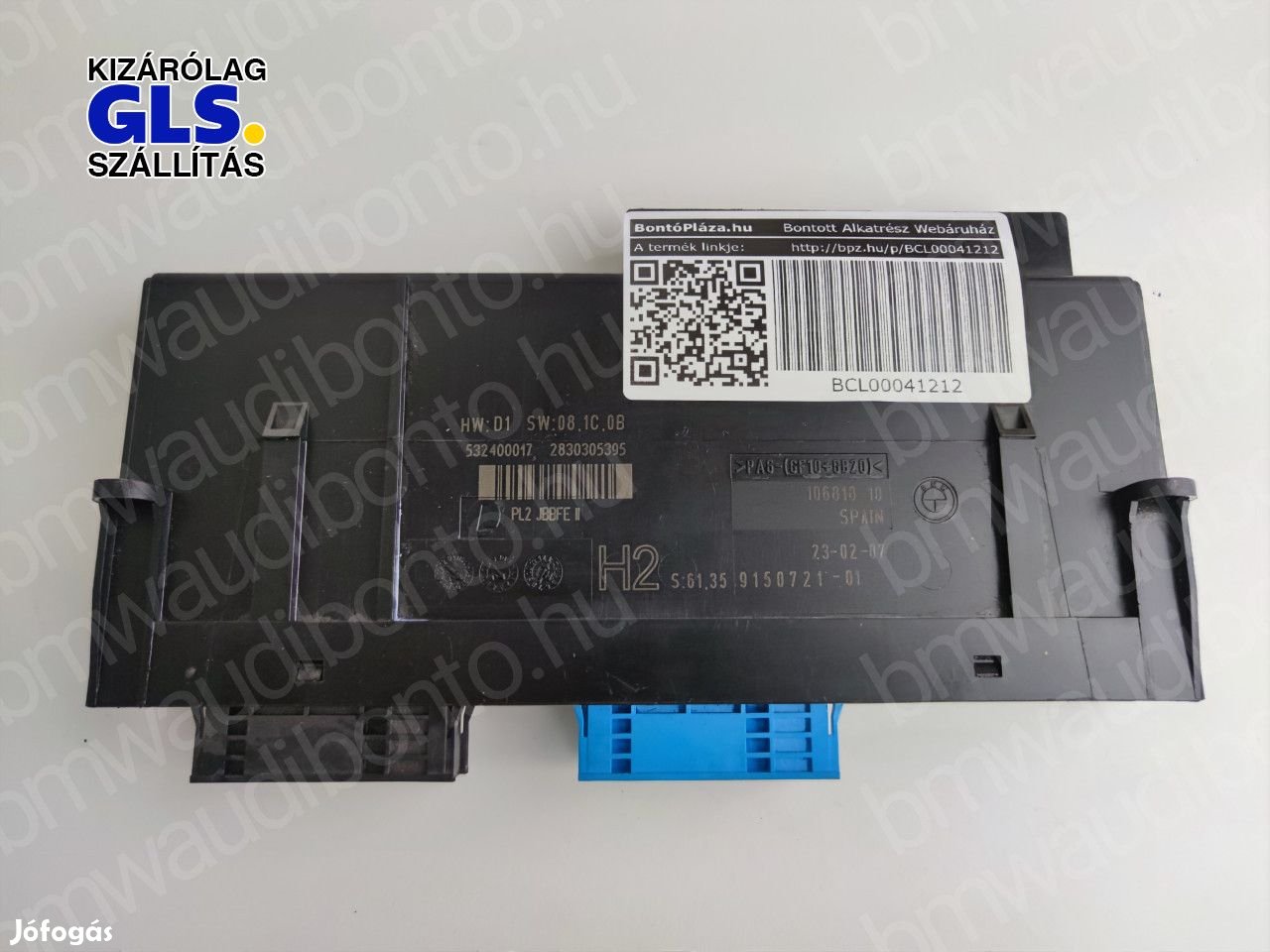BMW 1 (E87) Komfort vezérlőegység/modul (9150721)