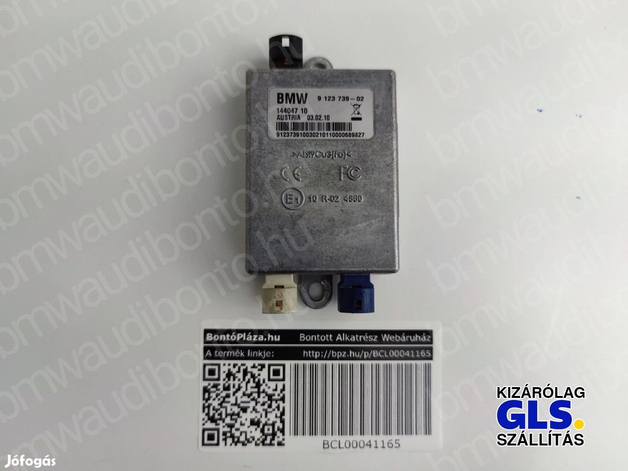 BMW 1 (E87) USB vezérlőegység (9123739, 84109123739, 84109200503)