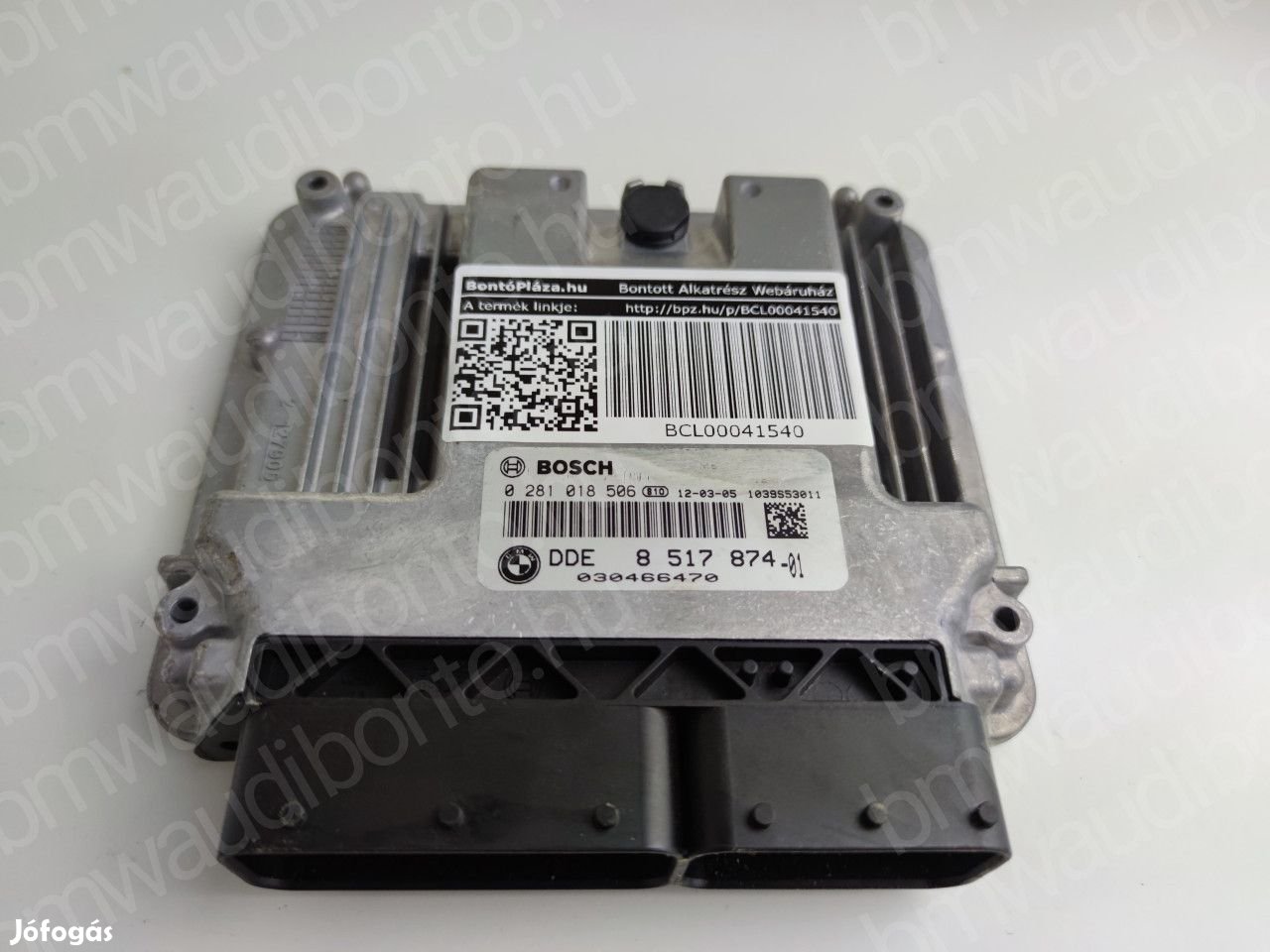 BMW 1 (F20) 118 d Motorvezérlő egység/modul (8517874, 13618517874)