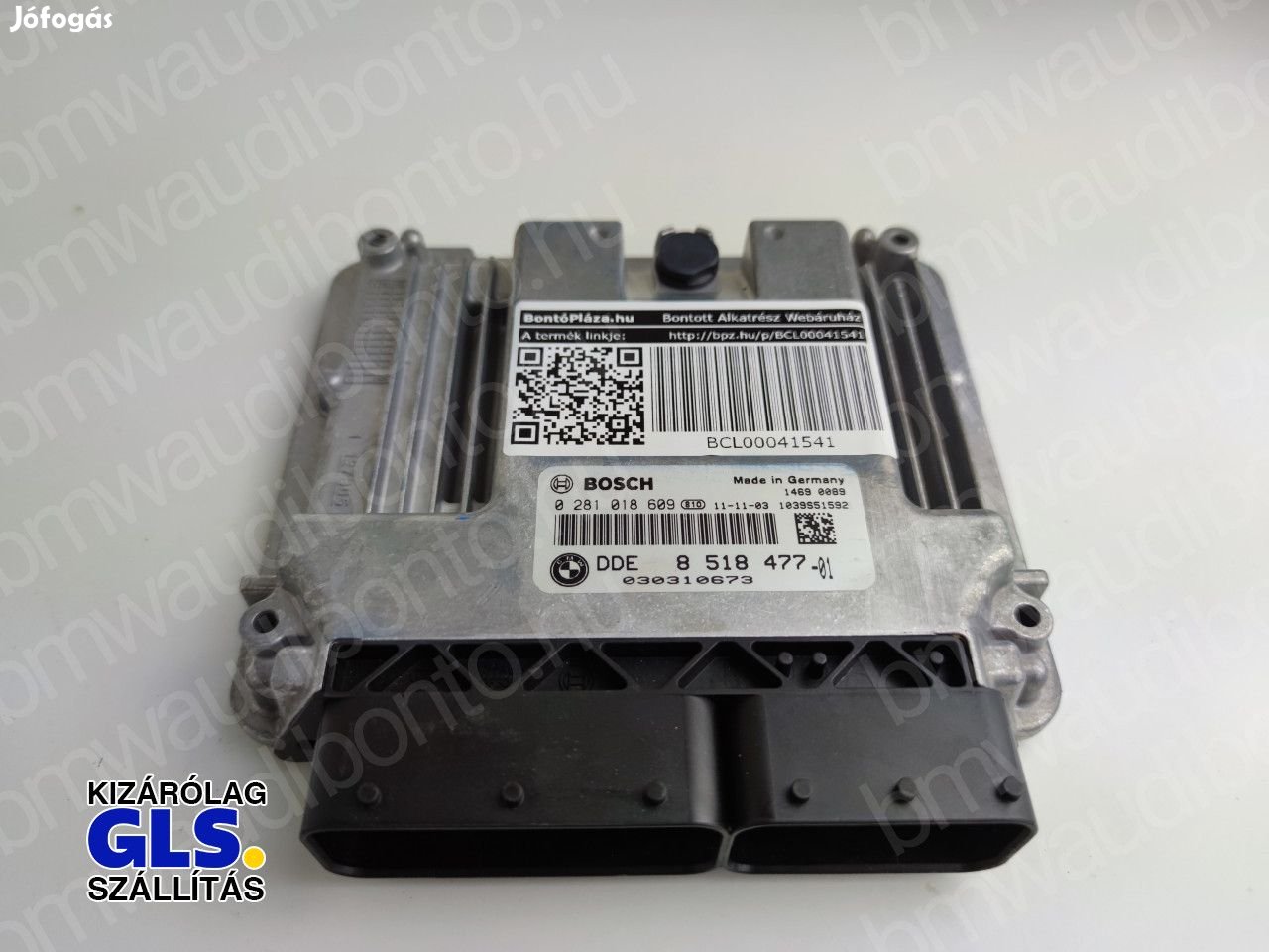 BMW 1 F20 120 d N47D20C Motorvezérlő egységmodul 8518477