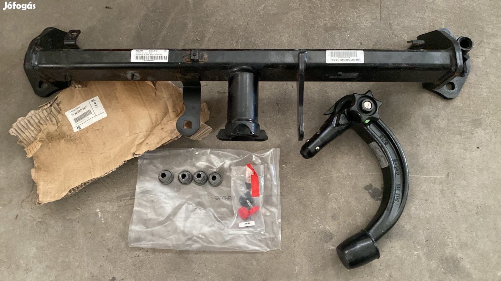 BMW 1. F20, F21, F22, F23 vonóhorog szett 71606874227 eladó