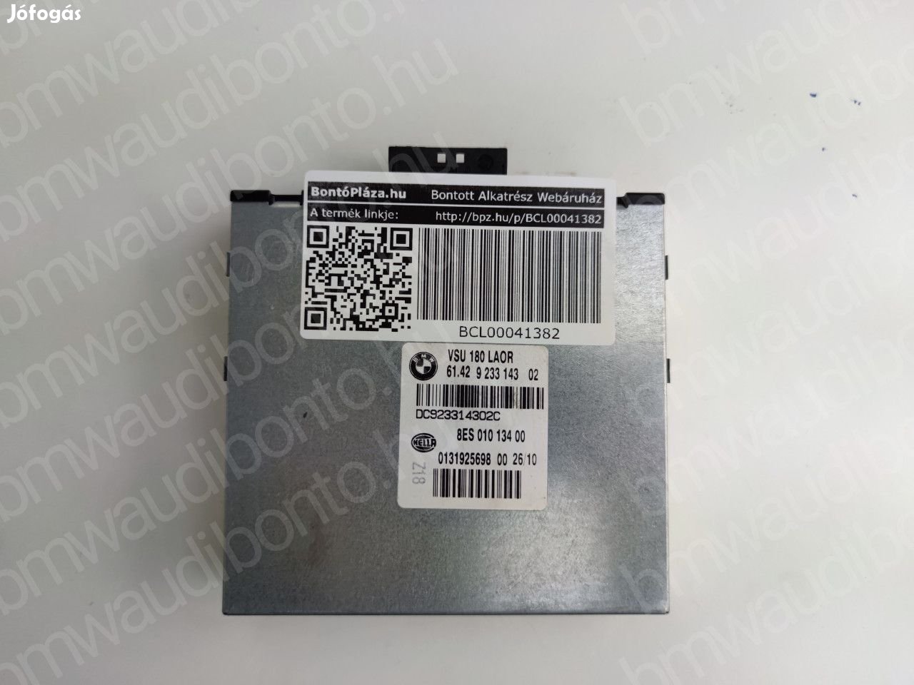 BMW 1 (F20) Feszültség szabályzó vezérlőegység/modul (9233143)