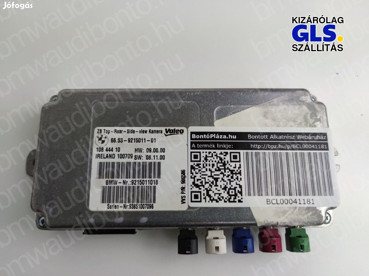 BMW 1 (F20) Kamera vezérlőegység/modul (9215011, 66539215011)