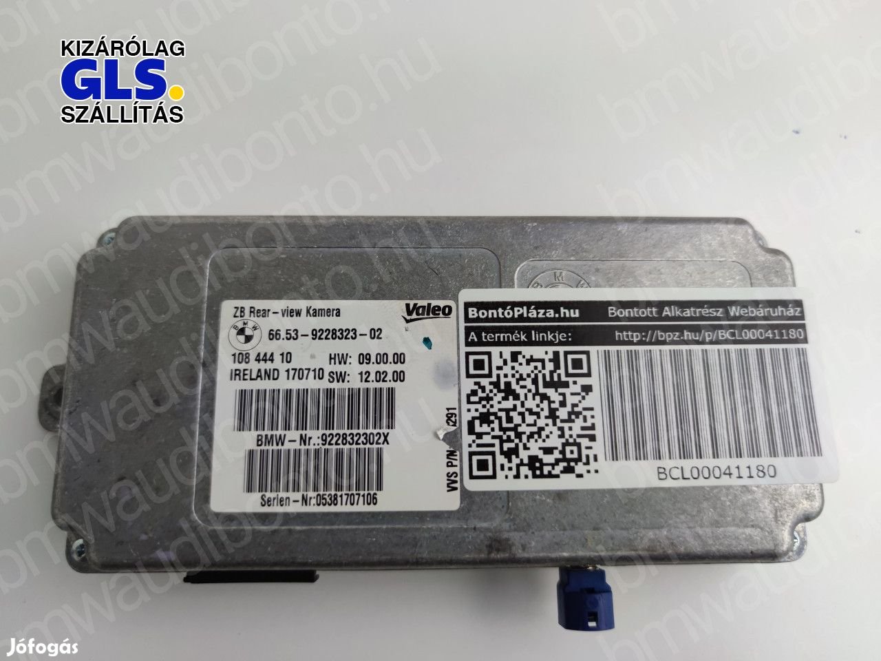 BMW 1 (F20) Kamera vezérlőegység/modul (9228323, 66539228323)