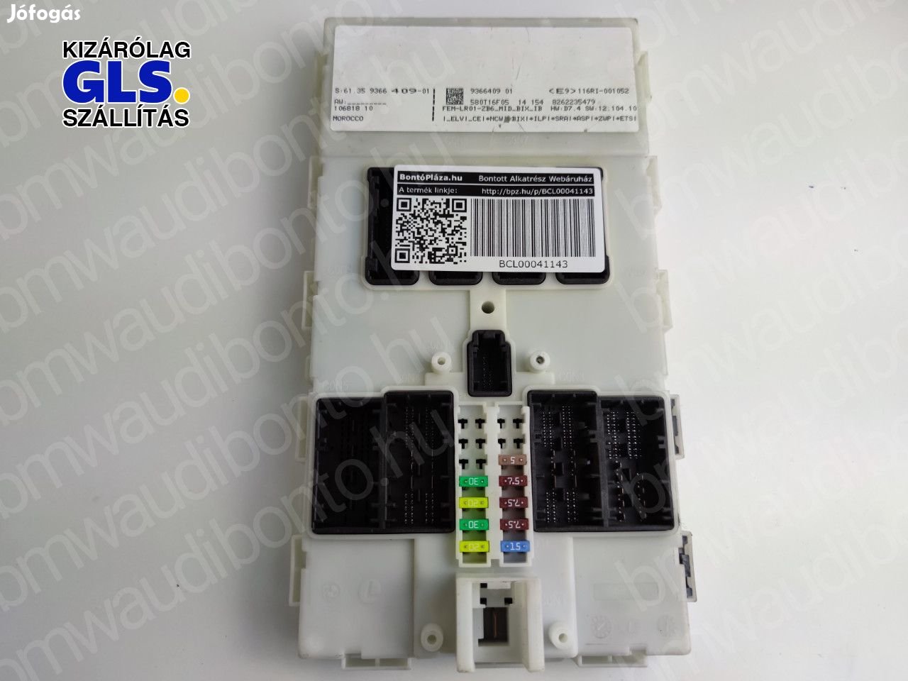 BMW 1 (F20) Komfort vezérlőegység/modul (9366409)