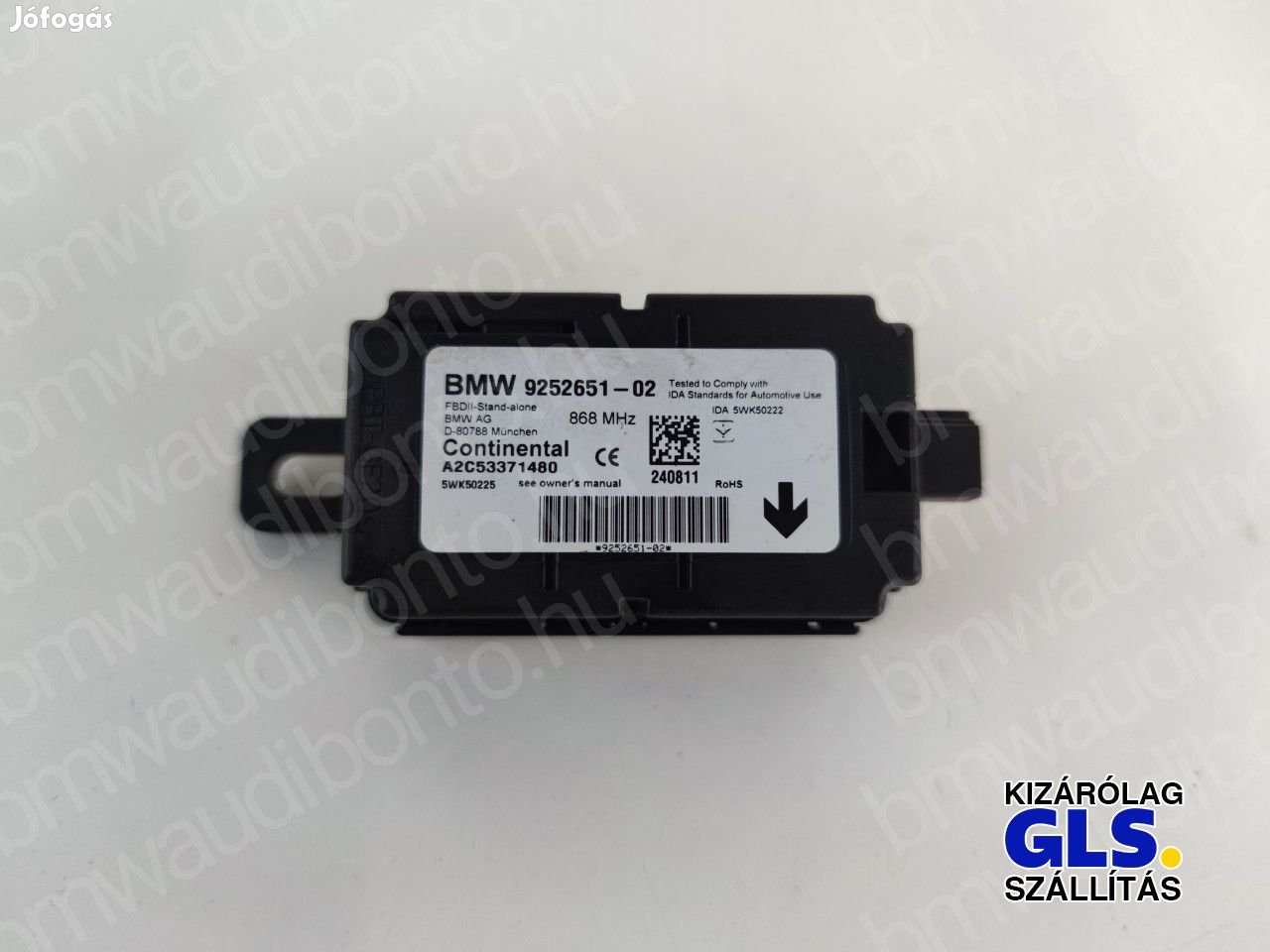 BMW 1 (F20) Központi zár antenna (9252651, 61319252651, 61319269634)