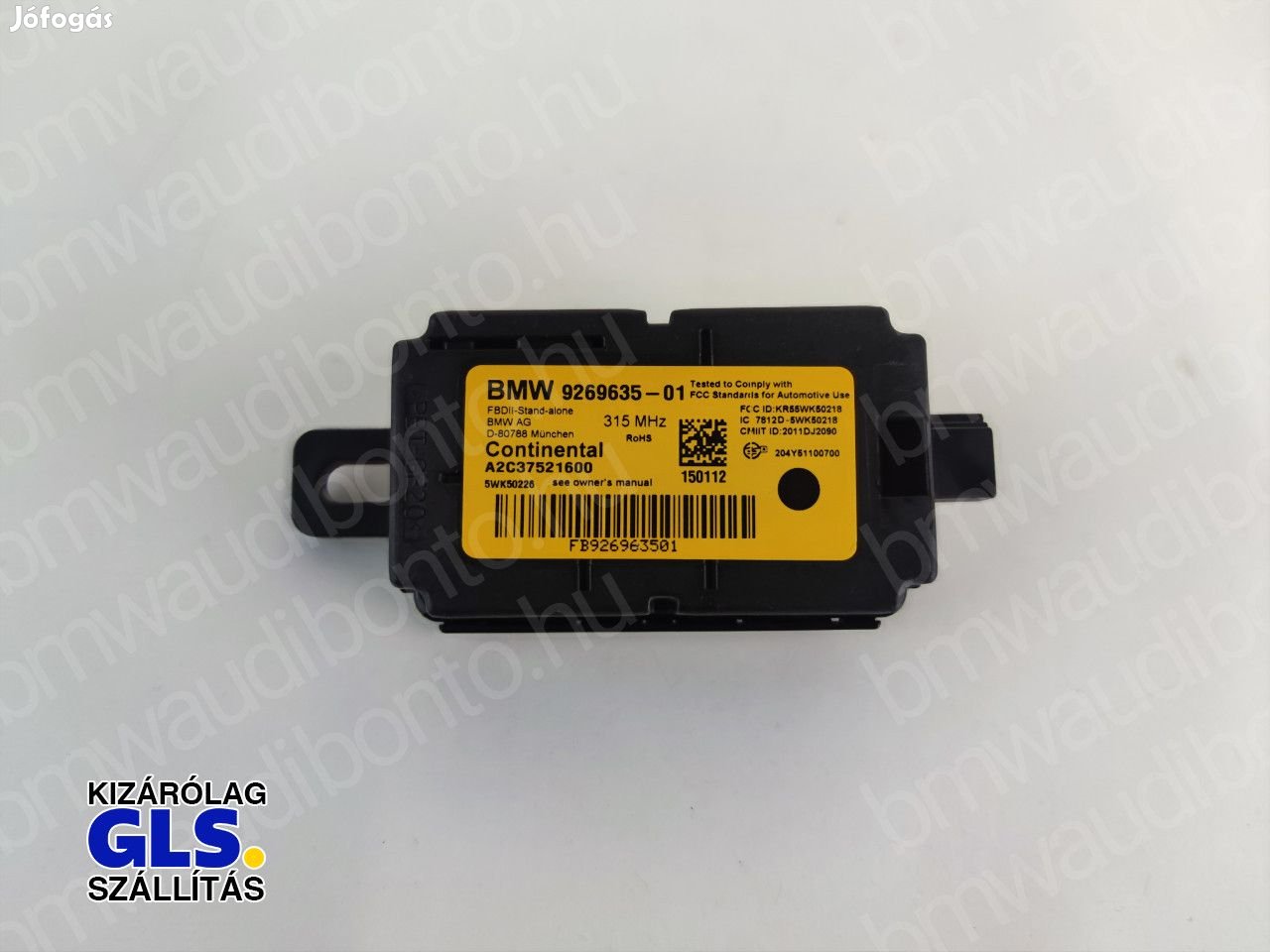 BMW 1 (F20) Központi zár antenna (9269635, 61319269635, 61316817933)