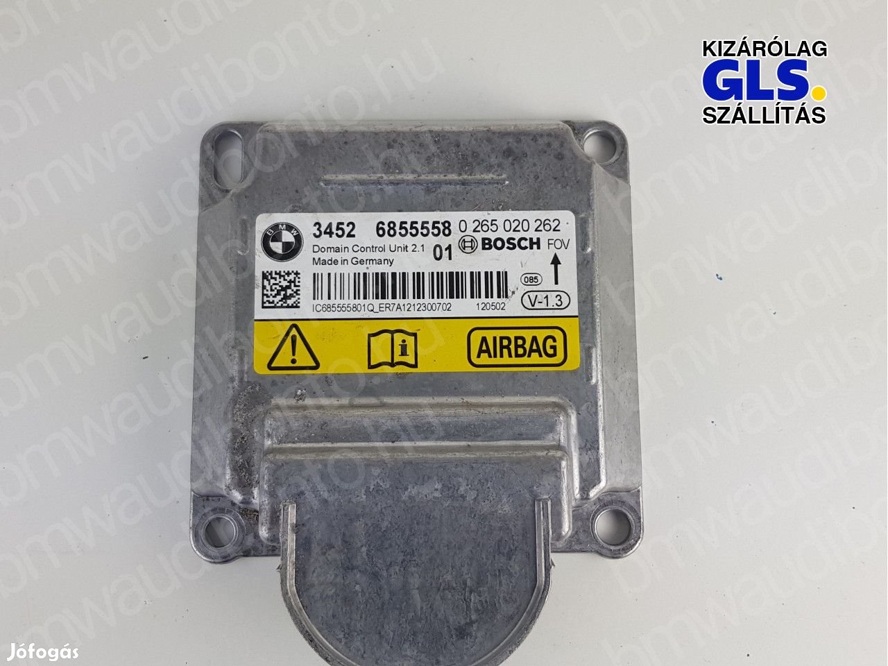 BMW 1 (F20) Légzsákvezérlő egység/modul (6855558, 34526855558)