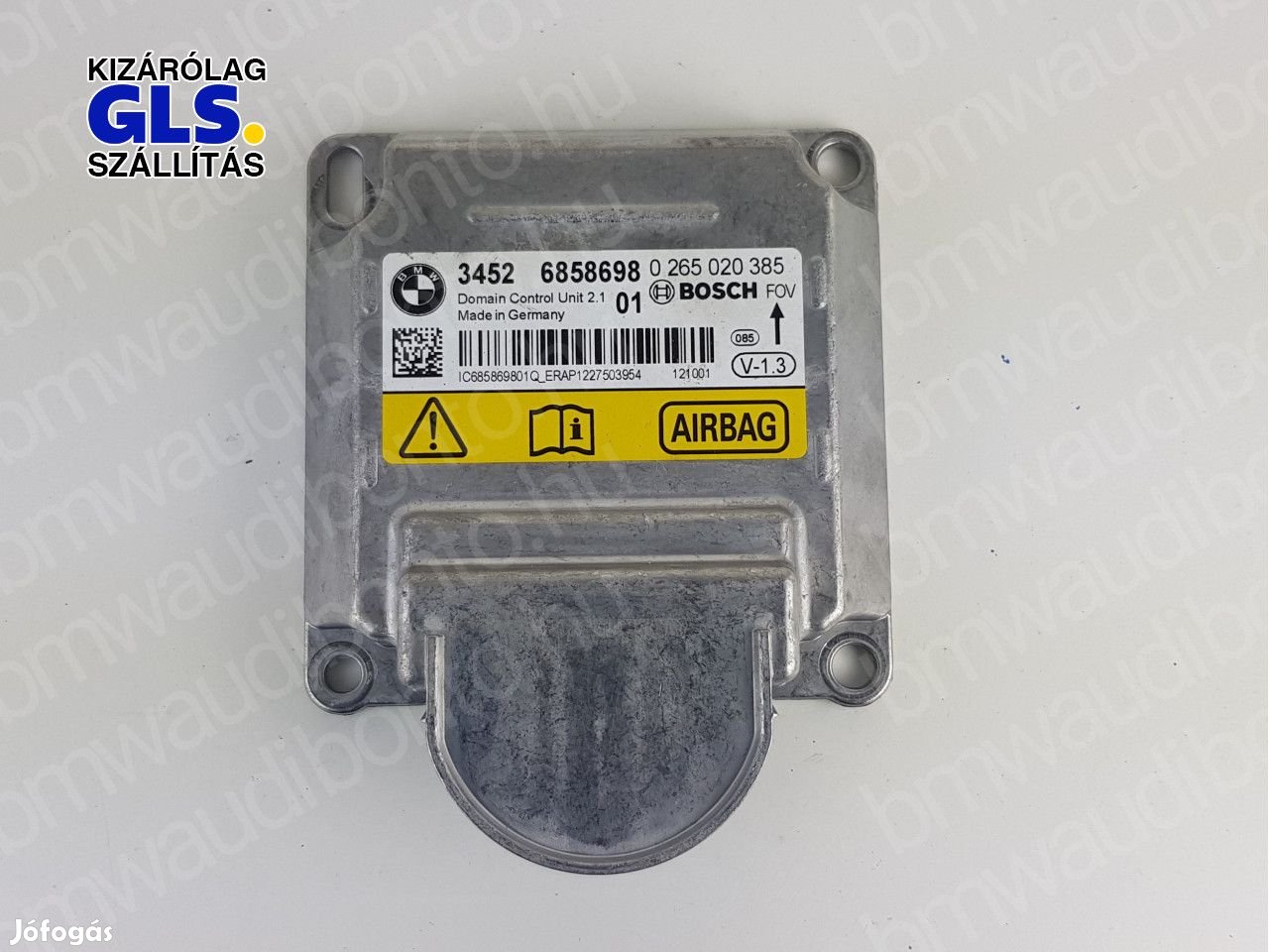 BMW 1 (F20) Légzsákvezérlő egység/modul (6858698, 34526858698)