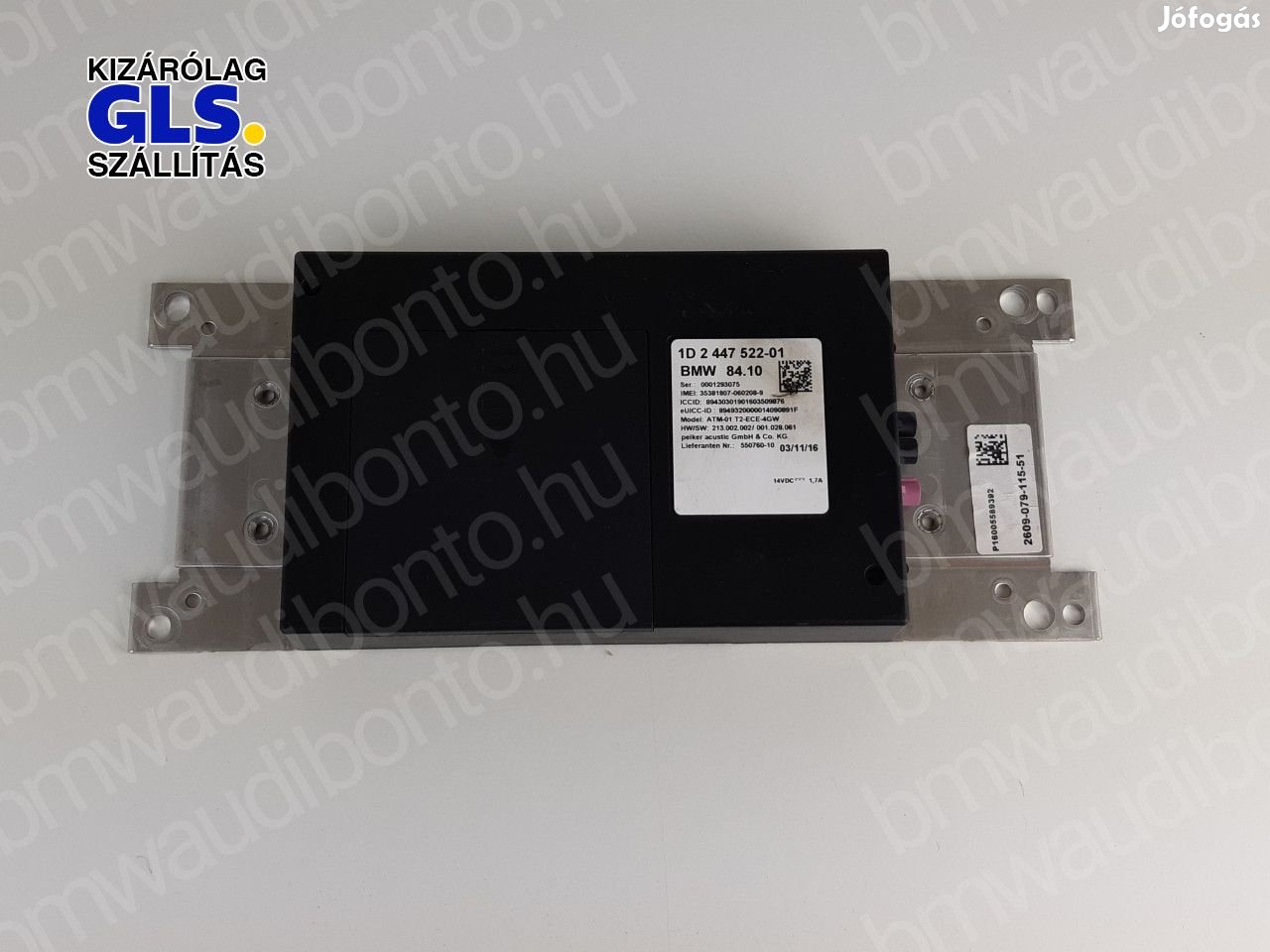 BMW 1 (F20) Telefon vezérlőegység/modul (2447522)