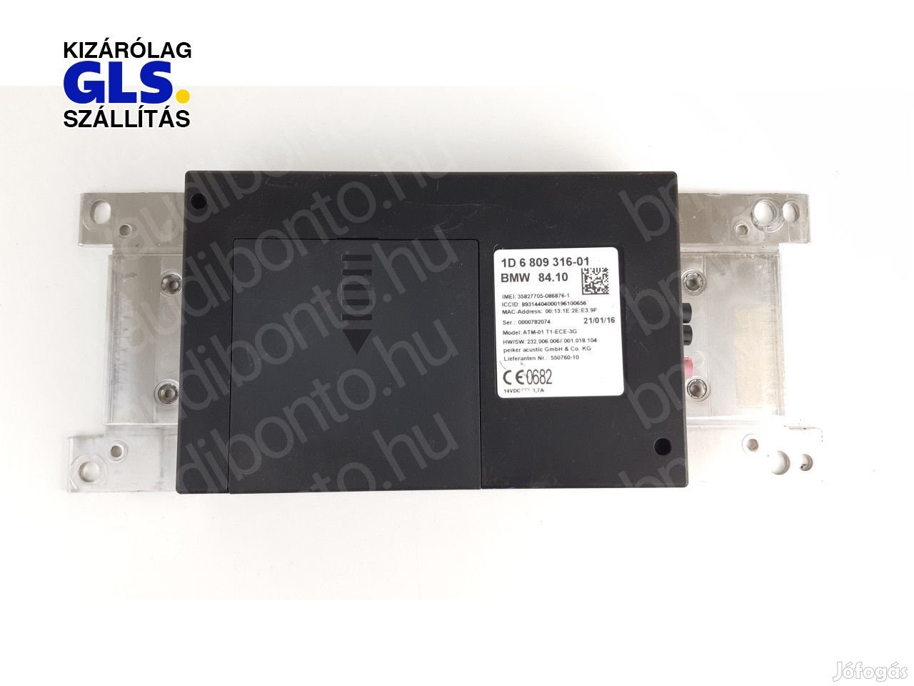 BMW 1 (F20) Telefon vezérlőegység/modul (6809316)