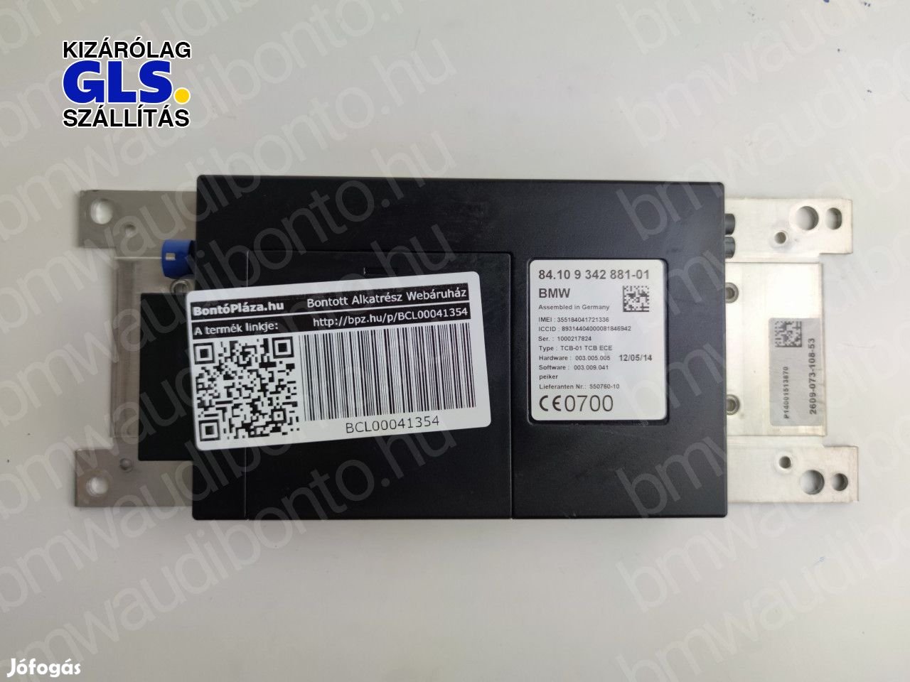 BMW 1 (F20) Telefon vezérlőegység/modul (9342881)