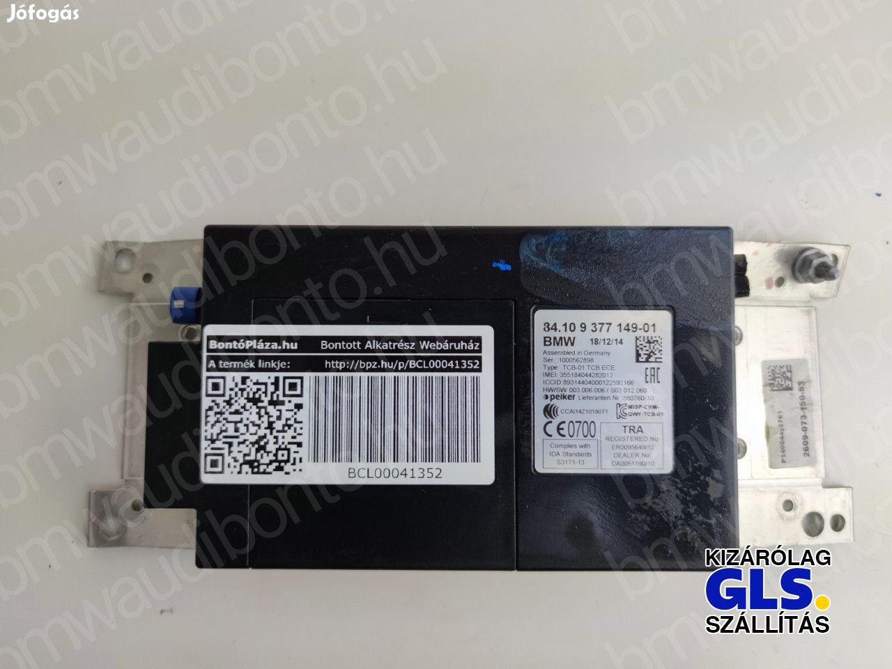 BMW 1 (F20) Telefon vezérlőegység/modul (9377149)
