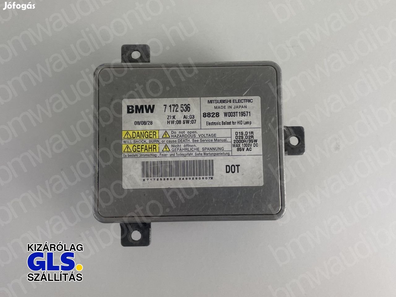 BMW 1 (F20) Xenontrafó (7172536, 63127172536, 63127250624)