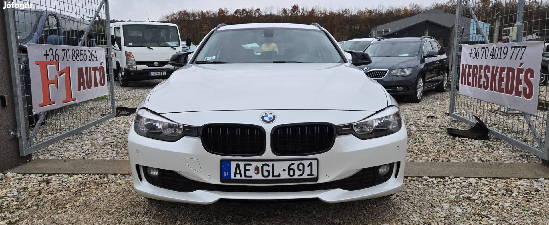 BMW 316d Touring Gyöngyház fehér Metál.Frissen...