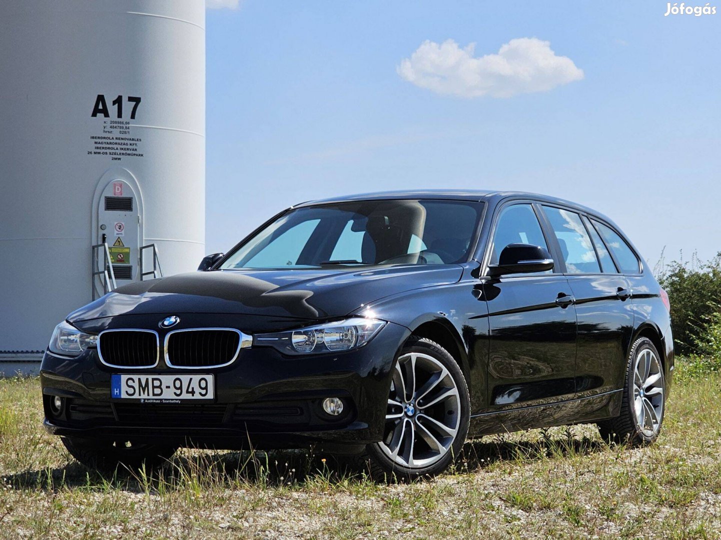 BMW 320D xdrive Touring automata, összkerékhajtás, 190 LE, Navi, LED