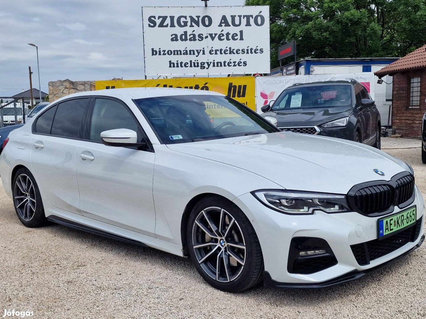 BMW 330e M Sport (Automata) Sérülésmentes. Végi...