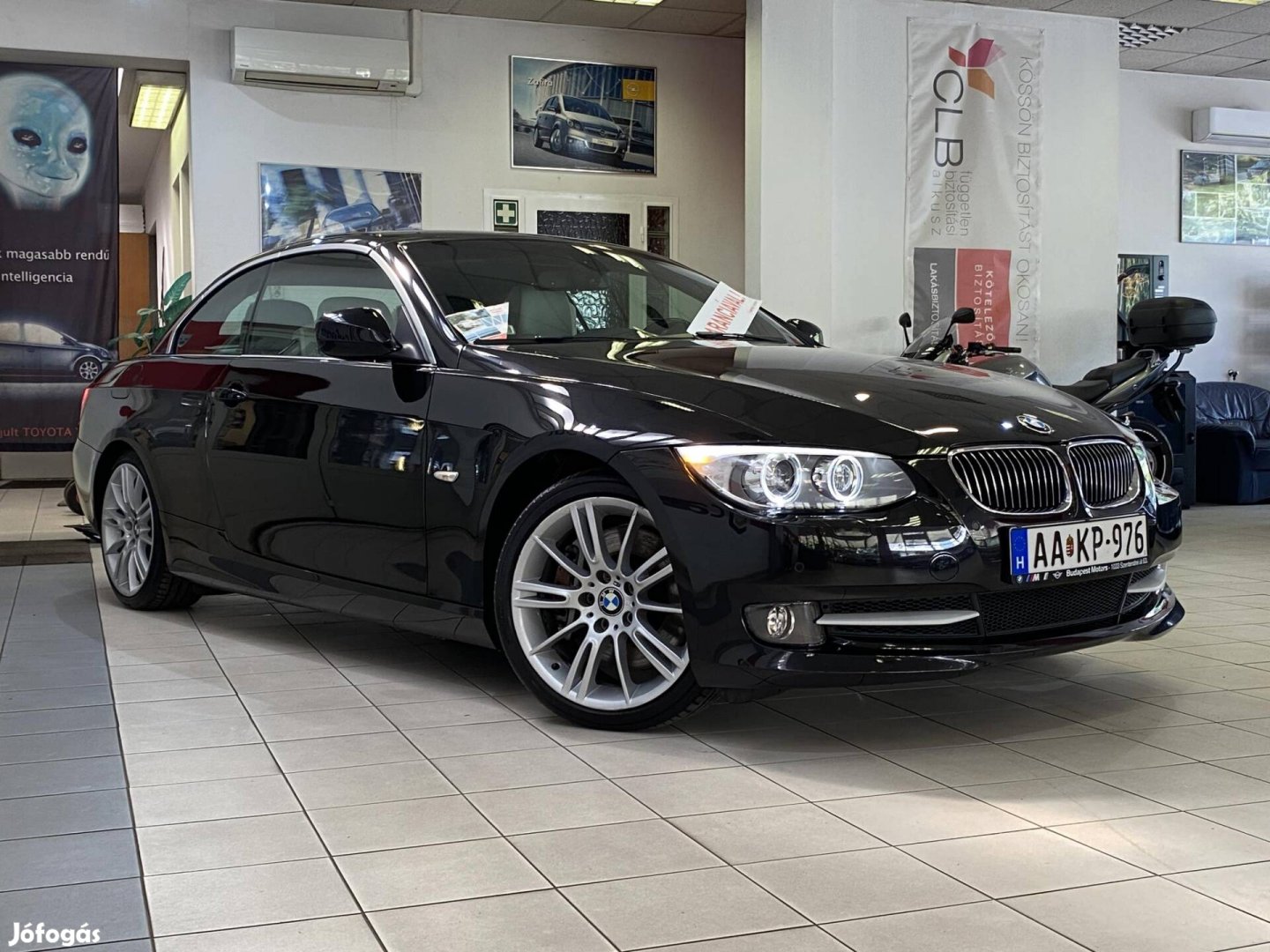 BMW 335i Cabrio 1év Garancia-Bőr-Navigáció
