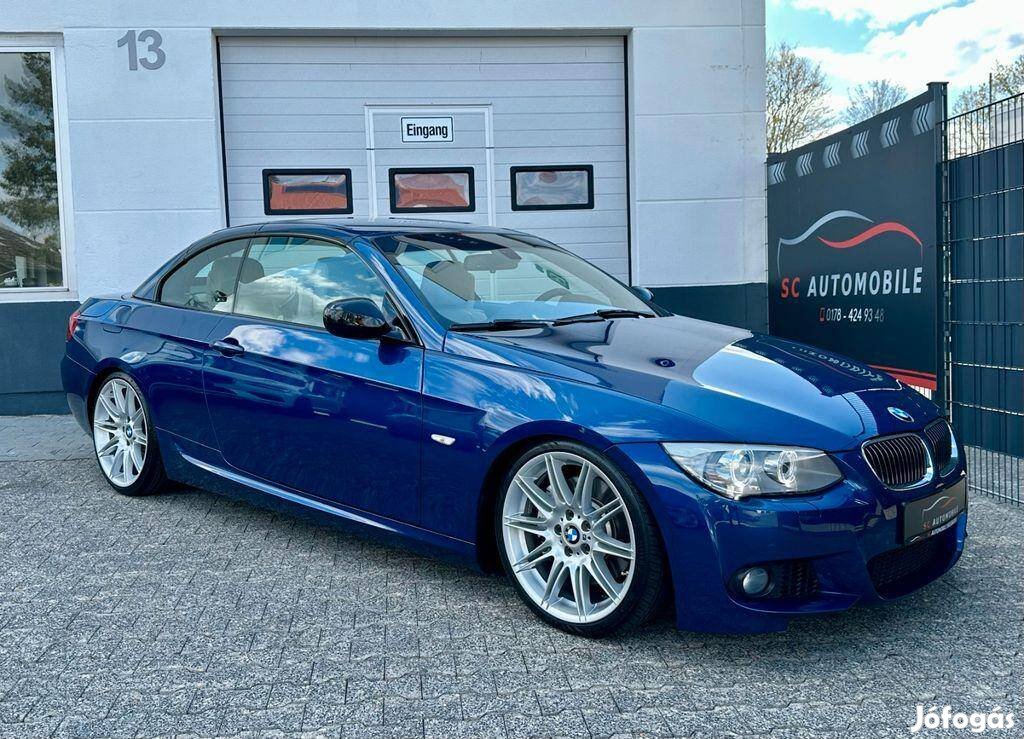 BMW 335i DKG Cabrio 1 kézből Sérülésmentes Harm...