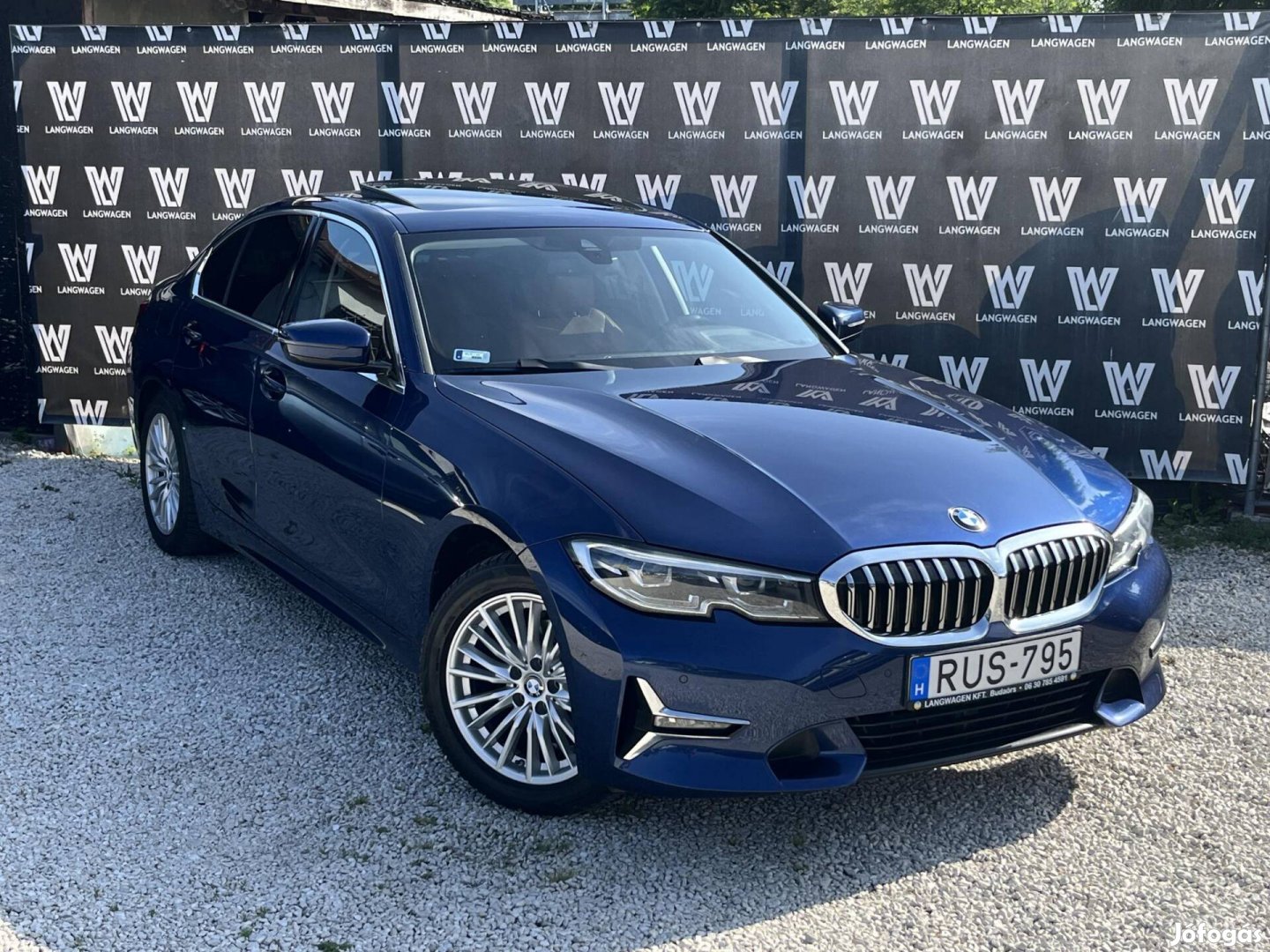 BMW 3-AS Sorozat 318d Luxury Magyarországi. Áfá...