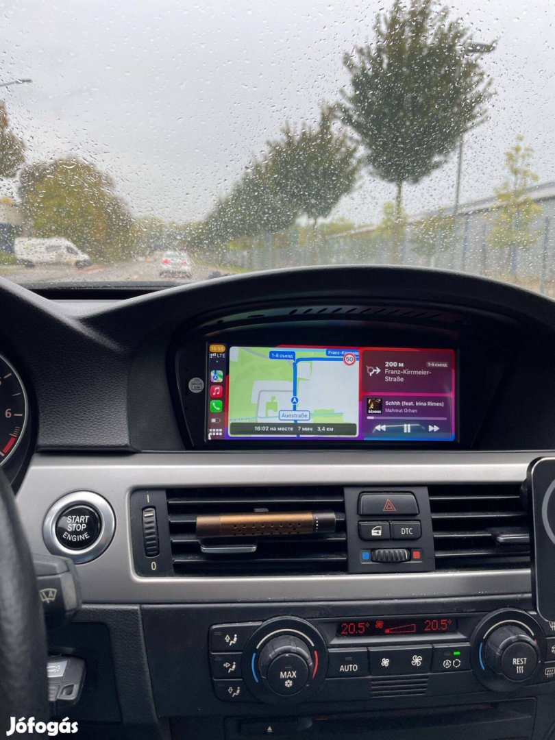 BMW 3 Android Multimédia Kijelző Navigáció E90 E91 E92 E93 Carplay