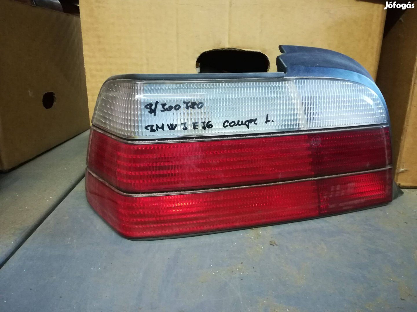 BMW 3 E36 hátsólámpa bal Coupe 1987 -> 1992
