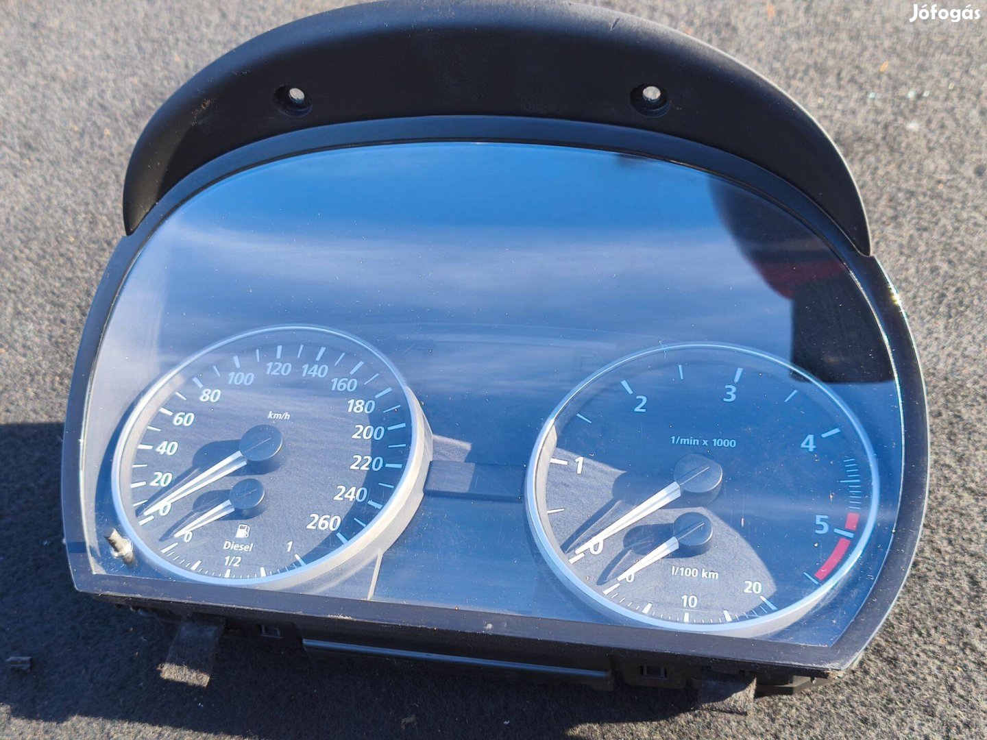 BMW 3 E90 E91 320d kilométeróra óracsoport