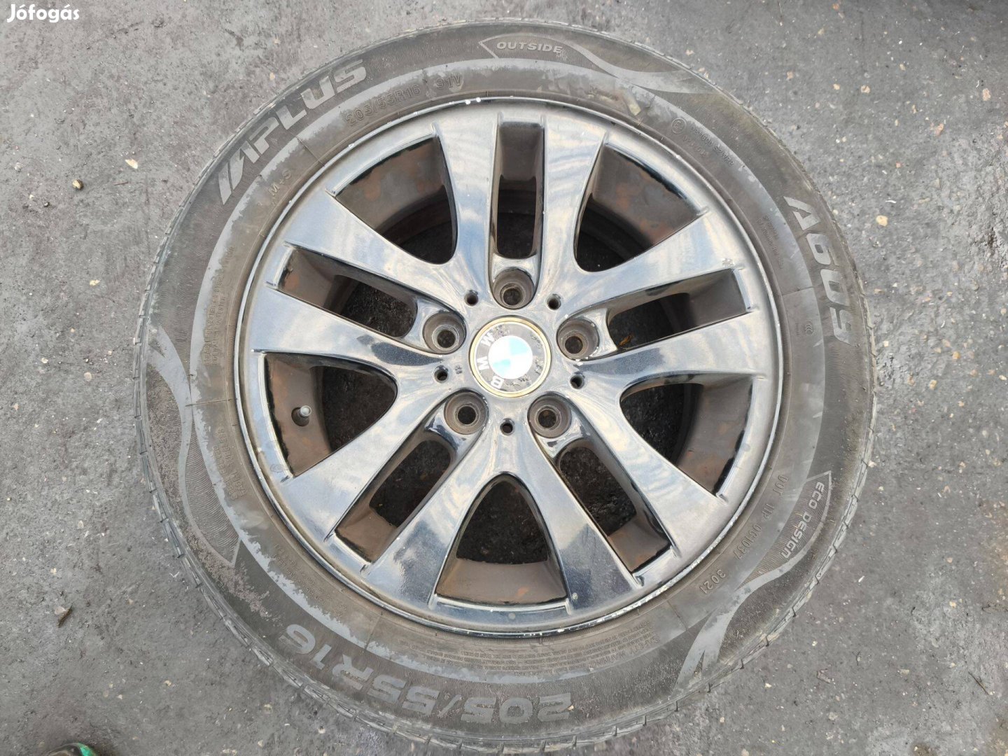 BMW 3 E90 E91 5x120 1db gyári alufelni felni pótkerék 16"