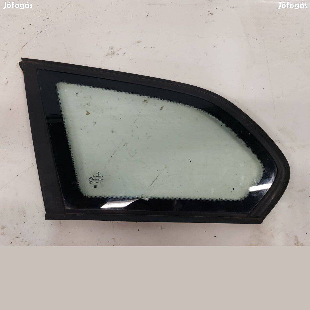 BMW 3 E91 bal hátsó negyed fix ablak oldal üveg