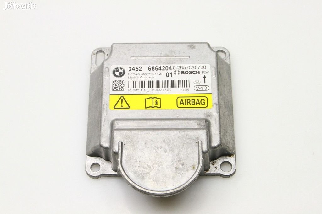 BMW 3 F30 Légzsákvezérlő elektronika 6864204