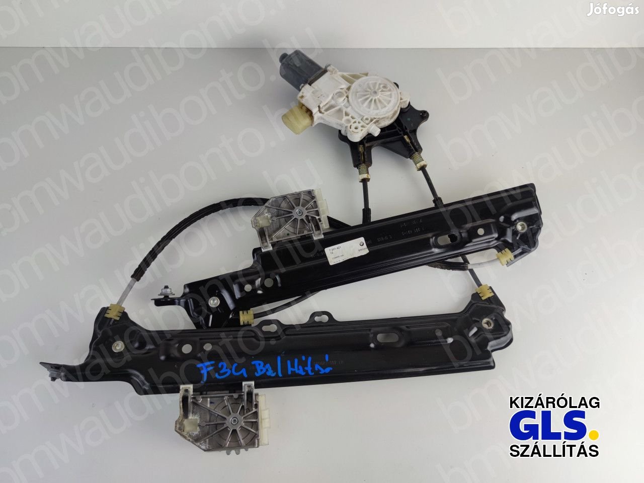 BMW 3 Gran Turismo (F34) Bal hátsó ajtó ablakemelő szerkezet (elektrom