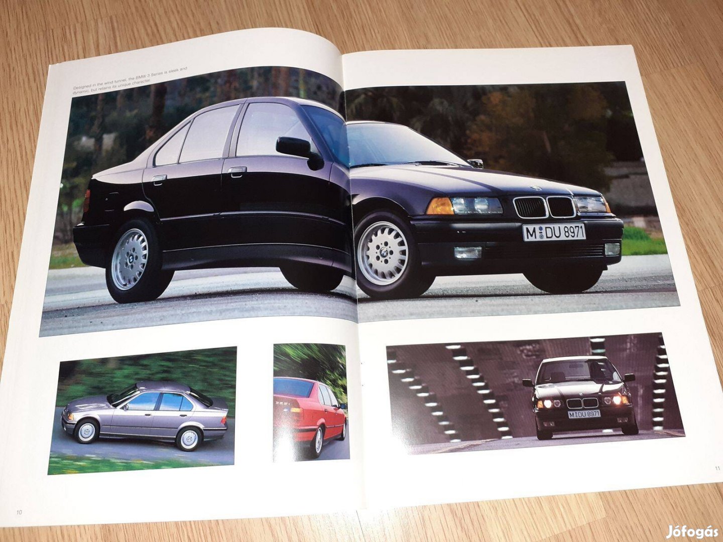 BMW 3 Limuzin prospektus - 1993, angol nyelvű